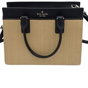 Kate Spade Black and Tan Handbag